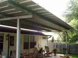 Free Standing Patio Cover Patio Cover Free Standing Over Deck All Galvanized Steel Durable Covered Patio Design Budget Patio Patio Plans