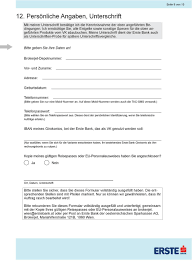 Erste bank der oesterreichischen sparkassen ag erste bank am belvedere 1 1100 wien. Formular Zur Eroffnung Des Beratungsfreien Online Self Directed Investor Service Pdf Free Download