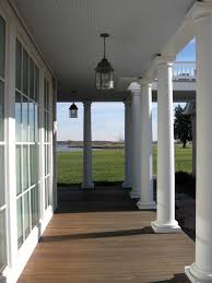 Click photo for our feature article and photos~. 0333 Morgan S Point New Front Porch Colonnades Transitional Veranda Other By Atelier 11 Architecture Houzz