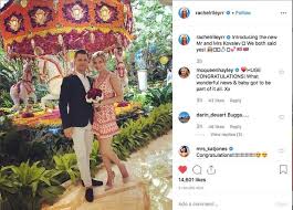 Pregnant Rachel Riley Marries Pasha Kovalev In Secret Ceremony In Las Vegas Mirror Online