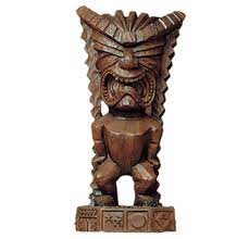 Maybe you would like to learn more about one of these? 7 Hawaiian Money Tiki Statue Polynesian Hapa Wood Sculpture Ancient Tiki Collection Oceanic Art Gifts With