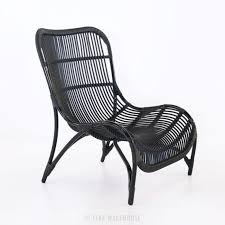 Modern Outdoor Black Wicker Chair Outdoor Furniture Chairs Relaxing Chair Outdoor Wicker Chairs