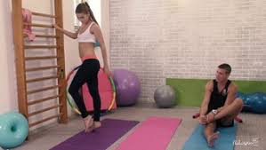 Best video hot yoga, gymnastics girls on girls4contortion online. Sport Bendy Hottie Alexis Crystalline Banged And Creampied With A Gym Porn300