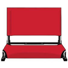 Markwort Patented Deluxe Wide Model Stadium Chair Comes In Regular Width Too Very Comfy Strong Stadium Chairs Stadium Cushions Stadium Seats
