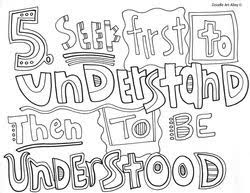 Use this coloring page when teaching about joshua, the leader of the israelites after moses. Habits Of Happy Kids Classroom Doodles