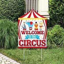 4.5 out of 5 stars. Big Dot Of Happiness Carnival Step Right Up Circus Party Decorations Carnival Themed Party Welcome Yard Sign Buy Online At Best Price In Uae Amazon Ae