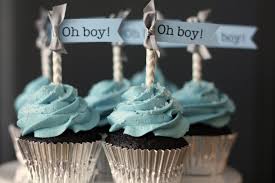 Moist vanilla cupcakes are baked until golden brown and frosted with swiss meringue buttercream, says recipe creator rae. Pin By Liz Lawrence On Frosted Bake Shop Baby Shower Cupcakes For Boy Baby Boy Cupcakes Baby Shower Cupcakes