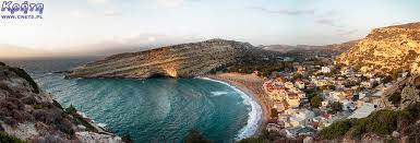 Matala is situated on the southern coast of crete, at the end of the messara plain, 65 km. Kreta Matala Kreta Stadte Und Dorfer Crete Pl