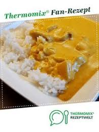 Hahnchen Curry Mit Kokosmilch Pikant Rezept Rezepte Hahnchen Curry Rezept Kokosmilch