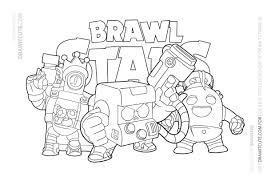 Amber is a legendary brawler that attacks by firing a continuous stream of fire that can pierce through enemies. Brawler Brawl Stars Coloring Page Color For Fun ìºë¦­í„° ê·¸ë¦¬ê¸° ìƒ‰ì¹  í™œë™ ìƒ‰ì¹ ê³µë¶€ ì±…
