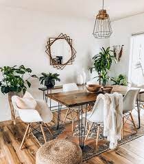35 Gorgeous Modern Bohemian Dining Room Ideas Boho Dining Room Bohemian Dining Room Modern Bohemian Dining Room