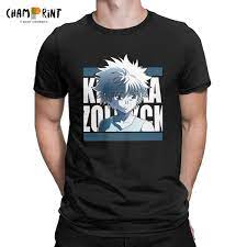 Hunter x hunter merch is just waiting for you to hunt it down, collect it, and contribute to making it yours. Vintage Killua Zoldyck Hunter X Hunter T Shirt Fur Manner Runde Kragen Baumwolle T Shirts Hxh Anime Kurzarm T Hemd 5xl Kleidung T Shirts Aliexpress