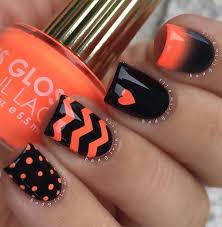 See more ideas about orange nails, cute acrylic nails, nails. 55 Most Beautiful Orange Nail Art Design Ideas