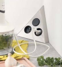 Multiprise D Angle Pour Cuisine Avec Interrupteur Et Convertisseur Cuisine Idee Cuisine Accessoires Cuisine