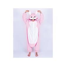 Pigiama Intero Giapponese Kigurumi Coniglio Rosa