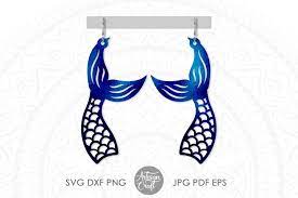 Free Free 289 Mermaid Earring Svg SVG PNG EPS DXF File