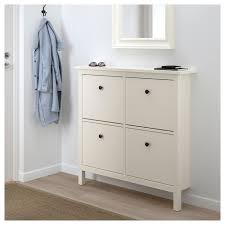 Hemnes Shoe Cabinet With 4 Compartments White 42 1 8x39 3 4 Ikea Hemnes Shoe Cabinet Ikea Hemnes Shoe Cabinet Hemnes