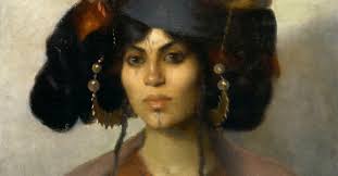 Tête de femme Biskra de Marie Caire