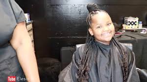 �do you want to do your hair? Jumbo Goddess Box Braids Rubber Band Method W Goddess Feed In Braids Kid Friendly Braid Styles Youtube