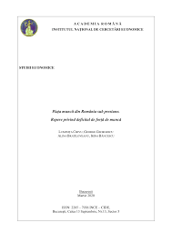 Cele mai multe locuri de munca au vizat candidatii din. Pdf PiaÈ›a Muncii Din Romania Sub Presiune Repere Privind Deficitul De ForÈ›Äƒ De MuncÄƒ