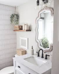 Ideas for choosing the best bathroom mirror for your unique style of all the places you may hang a wall mirror, there's no mirror as important as the one you install in your bathroom. 30 Farmhouse Bathroom Mirrors Ideas For Extra Rustic Beauty