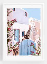 Creating custom wall art doesn't have to be difficult and it sure as. Crete Print Greek Print Greek Wall Art Mediterranean Etsy Wall Art Prints Travel Prints Digital Art Prints
