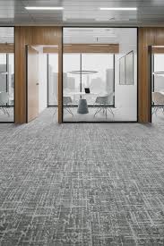 Circular Pendant Lighting And Linear Lighting In Office Environment Circular Environment Modern Office Interiors Open Office Design Modern Office Design