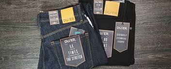 Featuring adjustable straps and a print pocket with authentic button detailing. Duer Review Men S Performance Denim Jeans And No Sweat Pants
