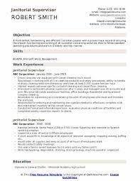 What does a janitor do? Janitorial Supervisor Resume Samples Qwikresume