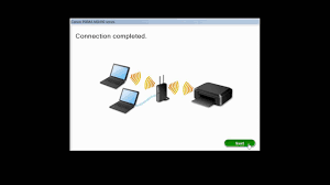 Your pixma mp495 can be connected to a wireless network via the wps pin code method. Canon Pixma Mx490 Cableless Setup With A Windows Computer Youtube