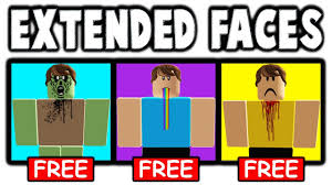 Select from a wide range of models, decals, meshes, plugins, or audio that help bring thanks for playing roblox. How To Get Extended Faces In Roblox For Free Youtube