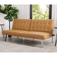 Shop wayfair for the best camel colored leather sofa. Rent To Own Abbyson Living Jackson Camel Leather Sofa Bed At Aaron S Today