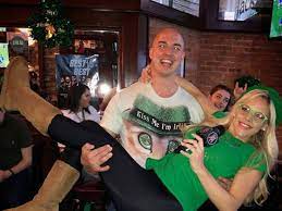 Sitting at the perfect height for kitchen islands, breakfast bars, and pub tables, bar stools have a leg up on other seating options. Julie Stewart Drinks St Paddy S Day Shenanigans Barstool Sports