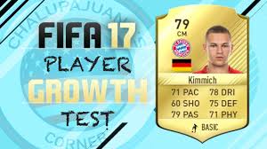 Joshua kimmich has earned his place on the team time and time again and when you order your kimmich's versatility on the field has served fc bayern münchen well. Fifa 17 Joshua Kimmich Growth Test Gameplay Youtube