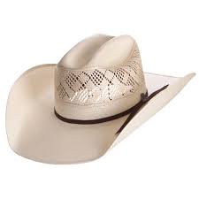 Ariat 20x Diamond Vented Straw Cowboy Hat Cowboy Hats Straw Cowboy Hat Leather Hats