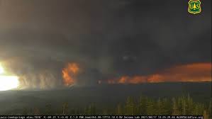 Wildfire cameras captured a towering plume of smoke billowing from the caldor fire burning in el dorado county tuesday morning, a blaze that's grown to 6,500 acres since igniting saturday, the u. Ku5kkpbp Hrw6m
