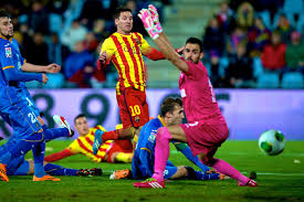 Una exhibición del argentino permite al barça superar al getafe en un partido que se le pudo complicar. Getafe Vs Barcelona Score Grades And Post Match Reaction Bleacher Report Latest News Videos And Highlights