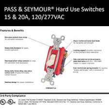 These wires are usually black. Legrand Pass Seymour 20 Amp 2 Pole Toggle Light Switch At Menards