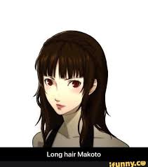 Long Hair Makoto Long Hair Makoto Ifunny Persona 5 Memes Persona 5 Makoto