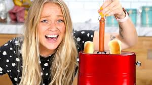 Watch as Alix tests the most popular hot dog toaster