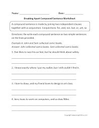 Determine which groups of words are complete sentences and which ones are fragments. Sentence Structure Worksheets Types Of Sentences Worksheets