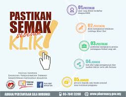 For more information and source, see on this link : Utama Bahagian Perkhidmatan Farmasi Jkn Kelantan