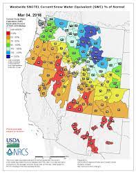 Western Us Snowpack Map Cliff Mass Weather Blog: Substantial Improvements In Western U.s. Snowpack  And Water Resources