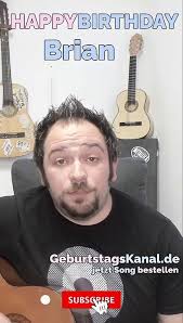 Happy Birthday, Brian! Geburtstagsgrüße an Brian