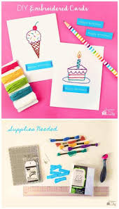 How to make a card that actually means something with the plain scissors, make two slits in the center of the card about a quarter way into the paper. 101 Diy Birthday Card Ideas That Are Meaningful Memorable Diy Crafts