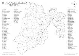 Tiene una población de 15,175,862 habitantes en la capital del estado es la ciudad de toluca de lerdo. Mapa Del Estado De Mexico