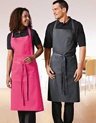 Ceylany Unisex Service Apron Length 43 Apron Chef Apron Grey Apron