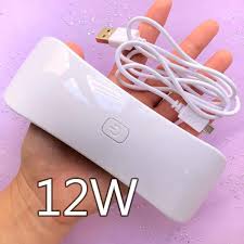 Sunmini Usb Uv Nail Lamp 12w Ultraviolet Led Uv Light For Resin Cr Miniaturesweet Kawaii Resin Crafts Decoden Cabochons Supplies Jewelry Making