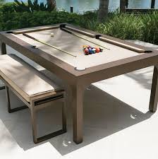Outdoor Billiards Dining Table Billiards Dining Table Pool Table Outdoor Pool Table