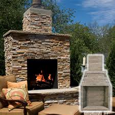 This ceneterpiece of any backyard gathering has the best bang for your buck of any fireplace kit you will find. 42 In Firerock Masonry Wood Burning Outdoor Fireplace